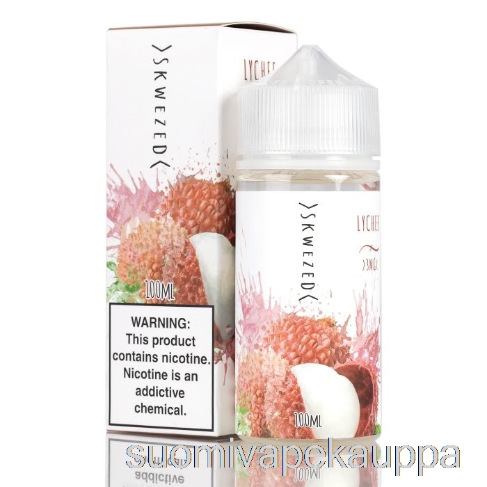 Vape Box Litsi - Skwezed E-neste - 100ml 3mg